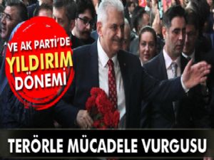 Binali Yıldırım'dan kongrede terörle mücadele vurgusu!