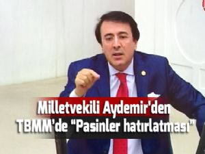 Milletvekili Aydemir'den TBMM'de "Pasinler hatırlatması"