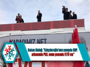 Bakan Akdağ: "Kılıçdaroğlu'nun yanında HDP, arkasında PKK, onun yanında FETÖ var"