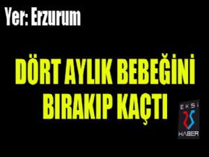 4 aylık kalbi delik bebeğini bırakıp kaçtı