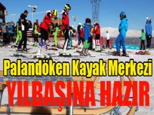 Palandöken Kayak Merkezi yılbaşına hazır