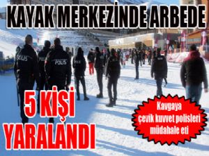 Kayak merkezinde arbede