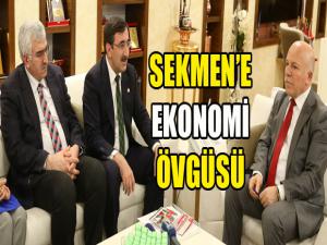 Ak Parti Genel Başkan Yardımcısı Yılmazdan Sekmene ekonomi övgüsü