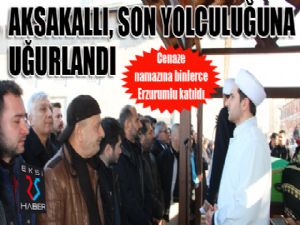 Aksakallı Paşa'nın kardeş acısı... Cenaze namazına binlerce Erzurumlu katıldı