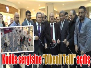 Kudüs sergisine "Dikenli Telli" açılış