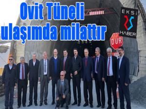 Aydemir: Ovit Tüneli ulaşımda milattır