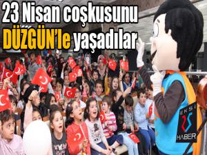 Düzgünle 23 Nisan coşkusu