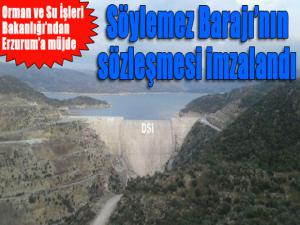 Orman ve Su İşleri Bakanlığından Erzuruma müjde