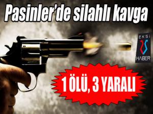 Erzurum'da silahlı kavga: 1 ölü, 3 yaralı