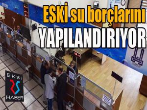 ESKİden su borcu yapılandırması