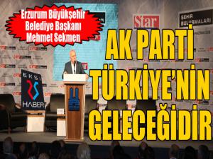 Başkan Sekmen: Ak Parti Türkiyenin geleceğidir