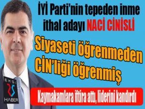 İYİ Parti'nin ithal adayı CİNisli, siyaseti öğrenmeden CİNliği öğrenmiş!