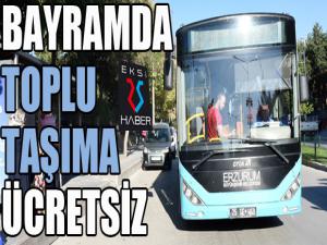 Ramazan Bayramında toplu taşıma ücretsiz
