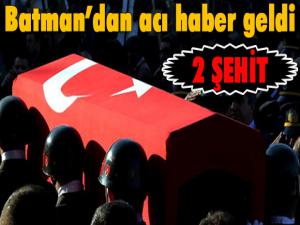 Batmanda çatışma: 2 şehit