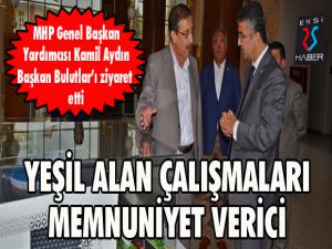 MHP Genel Başkan Yardımcısı Aydından Başkan Bulutlara ziyaret