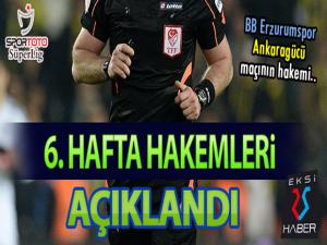 Süper Ligde 6. hafta hakemleri açıklandı