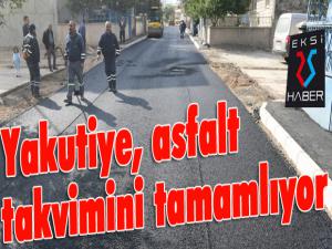 Yakutiye, asfalt takvimini tamamlıyor