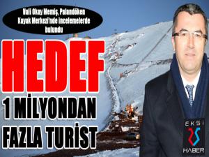 Vali Okay Memiş, Kış turizminin gözdesiyiz