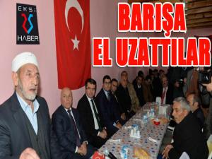 Erzurumda kan davalı iki aile barışa el uzattı