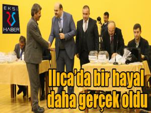 Ilıcada bir hayal daha gerçek oldu