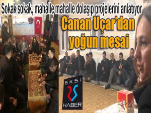 Canan Uçardan yoğun mesai