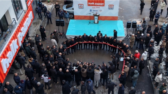 HALK'a hizmette 10'ncu şube...