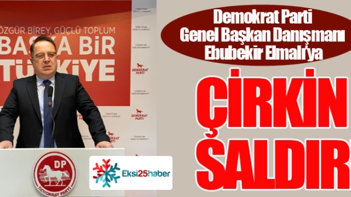 Demokrat Parti Genel Başkan Danışmanı Ebubekir Elmalı’ya Cemevi Ziyaretinde Saldırı Girişimi!