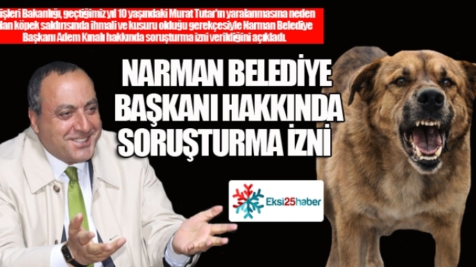 Bakan Çiftçi'den AK Partili Başkan Kınalı'ya soruşturma izni