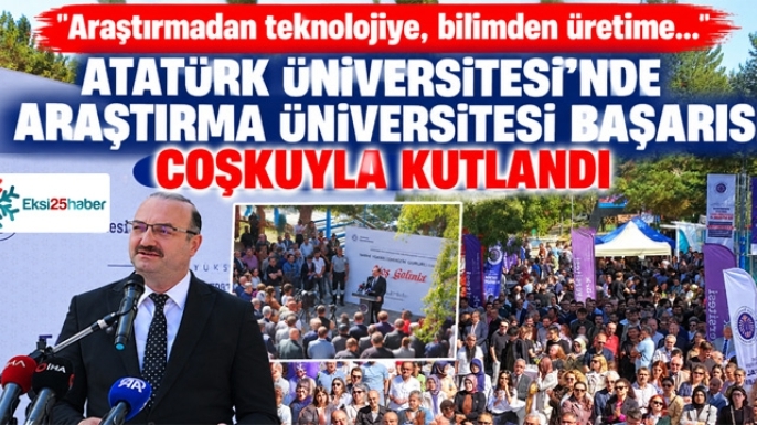 Başarıya coşkulu kutlama...