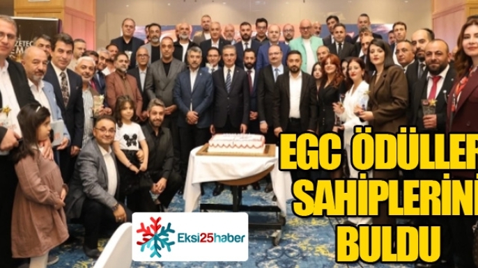 EGC ödülleri sahiplerini buldu