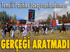 1048 Pasinler Savaşı yıl dönümü etkinlikleri renkli görüntülere sahne oldu