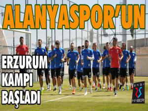 Alanyasporun Erzurum kampı başladı