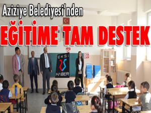 Aziziye Belediyesinden eğitime tam destek