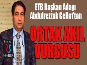 Cellattan ortak akıl vurgusu