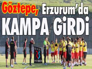 Göztepe, Erzurumda kampa girdi