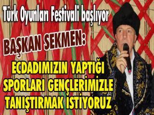 Türk Oyunları Festivali basın lansmanı gerçekleştirildi