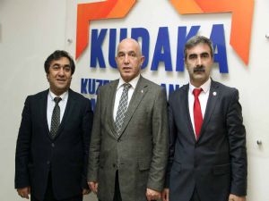 KUDAKA Genel Sekreterliğine atanan Demirdöğen'e 'hayırlı olsun' ziyaretleri