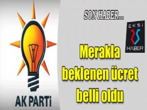 AK Parti'de adaylık ücreti belli oldu...