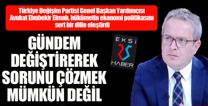 Krizi görmezden gelerek, sorunu çözmek mümkün değil