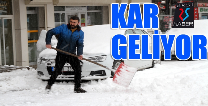 Doğuya kar geliyor