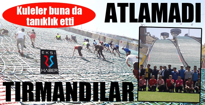Kayakla Atlama Kuleleri’nde Atletizm Tırmanma Yarışı