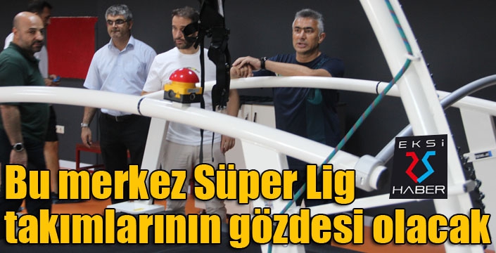 Sporcu Performans Ölçme Tesisi Süper Lig takımlarının gözdesi olmaya hazırlanıyor