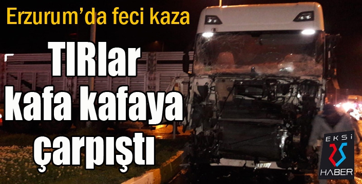 Erzurum’da trafik kazası: 2 yaralı