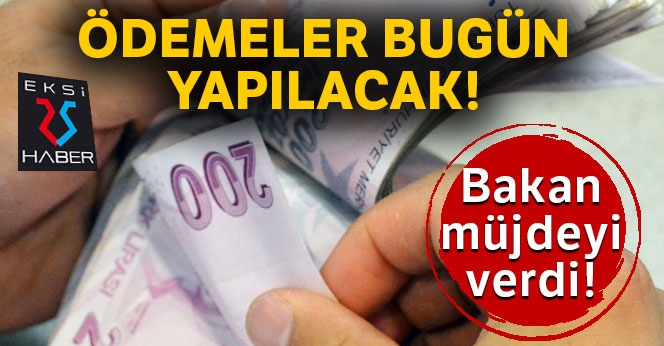 Bakan Pakdemirli açıkladı: 331 milyon liralık destek ödemesi bugün başlıyor