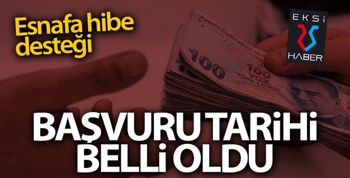 Bakan Muş açıkladı! Esnafa hibe başvurusu 25 Mayıs'ta başlıyor