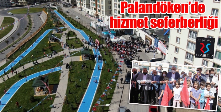 Palandöken’de hizmet seferberliği