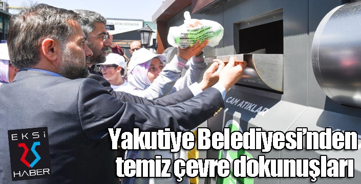 Yakutiye Belediyesi’nden temiz çevre dokunuşları