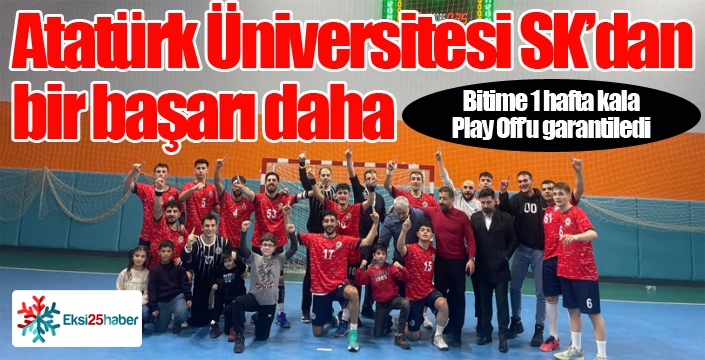 Bitime 1 hafta kala Play Off'u garantiledi