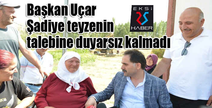 Yakutiye Belediyesi hasta yaşlı kadına sahip çıktı